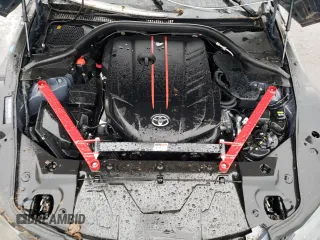 2023 Toyota GR Supra 3.0 with VIN WZ1DB0G04PW055707, listed as a Copart auction lot 87323544 with 0 mi miles and Salvage Title. Bid and sale history available at carsss.com. Image 11.
