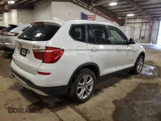 2017 BMW X3 xDrive35i with VIN 5UXWX7C52H0S19204, listed as a Copart auction lot 51147395 with 126,419 mi miles and Clean Title. Bid and sale history available at DreamBid. Image 3.