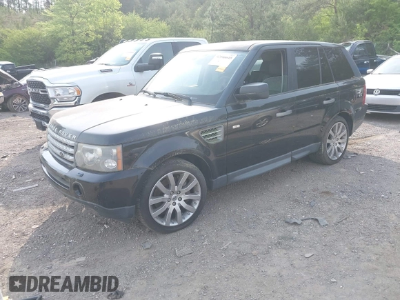 2009 Land Rover Range Rover Sport SC z VIN SALSH23449A203243, wystawiony jako IAAI lot #42046645 z przebiegiem 173 858 mil mil oraz . Historia ofert i sprzedaży dostępna na DreamBid. Obrazek 2.