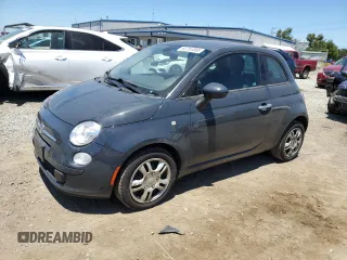 2016 FIAT 500 Pop with VIN 3C3CFFAR0GT144855, listed as a Copart auction lot 62751895 with 114,982 mi miles and Clean title. Bid and sale history available at DreamBid. Image 1.
