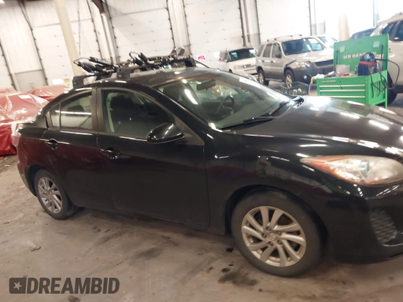 2012 Mazda Mazda3 i Touring with VIN JM1BL1V88C1540974, listed as a IAAI auction lot 41809430 with 121,334 mi miles. Bid and sale history available at carsss.com. Image 13.