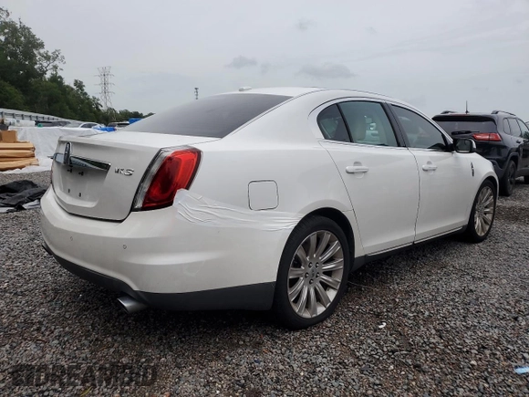 2011 Lincoln MKS z VIN 1LNHL9DRXBG609478, wystawiony jako Copart lot #57226135 z przebiegiem 178 372 mil mil oraz Szkoda całkowita • Salvage title. Historia ofert i sprzedaży dostępna na DreamBid. Obrazek 3.