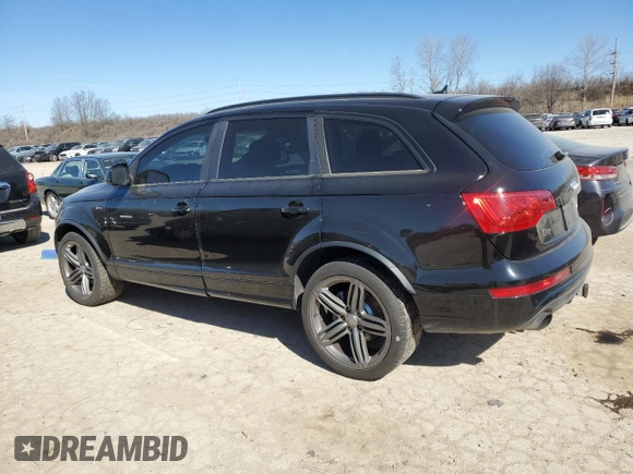 2015 Audi Q7 3.0T S line Prestige with VIN WA1DGAFE3FD021586, listed as a Copart auction lot 47077025 with 148,943 mi miles and Clean Title. Bid and sale history available at carsss.com. Image 2.
