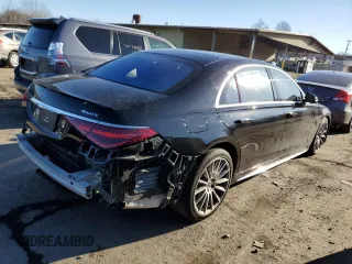 2021 Mercedes-Benz S 580 z VIN W1K6G7GB5MA056303, wystawiony jako Copart lot #70400402 z przebiegiem 35 475 mil mil oraz . Historia ofert i sprzedaży dostępna na DreamBid. Obrazek 3.