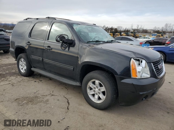 2012 GMC Yukon SLT with VIN 1GKS2CE01CR114137, listed as a Copart auction lot 46150445 with 188,831 mi miles and Salvage Title. Bid and sale history available at carsss.com. Image 4.