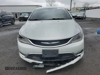 2015 Chrysler 200 C with VIN 1C3CCCCG7FN647042, listed as a Copart auction lot 51930455 with 148,966 mi miles and Salvage Title. Bid and sale history available at carsss.com. Image 5.