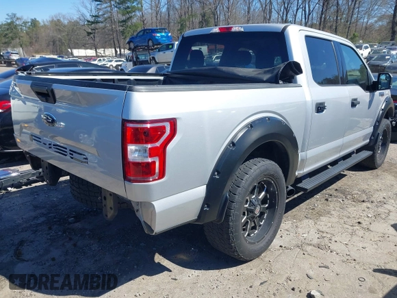 2019 Ford F-150 XL with VIN 1FTEW1E56KKD75316, listed as a IAAI auction lot 41797048 with 95,294 mi miles. Bid and sale history available at carsss.com. Image 4.