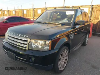 2006 Land Rover Range Rover Sport SC with VIN SALSH23476A923762, listed as a IAAI auction lot 40905517 with 128,101 mi miles. Bid and sale history available at carsss.com. Image 2.