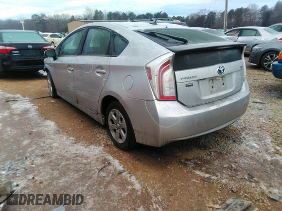 2013 Toyota Prius One with VIN JTDKN3DU6D5588097, listed as a IAAI auction lot 41151413 with 148,728 mi miles and . Bid and sale history available at DreamBid. Image 3.