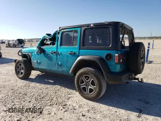2020 Jeep Wrangler Unlimited Willys with VIN 1C4HJXDN4LW137202, listed as a Copart auction lot 86858234 with 109,509 mi miles and Salvage title. Bid and sale history available at DreamBid. Image 2.