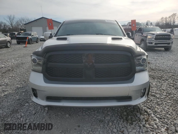 2018 Ram 1500 Night with VIN 1C6RR7MT9JS144671, listed as a Copart auction lot 45435195 with 128,042 mi miles and Salvage Title. Bid and sale history available at carsss.com. Image 5.