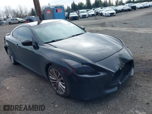 2012 Infiniti G37 Journey with VIN JN1CV6EK7CM423234, listed as a IAAI auction lot 41809302 with 162,178 mi miles. Bid and sale history available at carsss.com. Image 1.