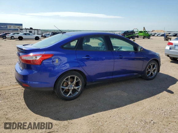 2013 Ford Focus SE with VIN 1FADP3F29DL352186, listed as a Copart auction lot 64972835 with 74,409 mi miles and Clean title. Bid and sale history available at DreamBid. Image 3.
