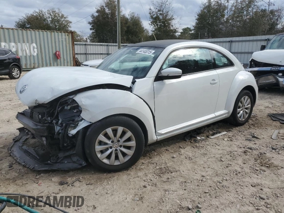 2019 Volkswagen Beetle S with VIN 3VWFD7AT4KM710239, listed as a Copart auction lot 44145315 with Not provided miles and Salvage title. Bid and sale history available at DreamBid. Image 1.