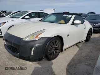 2014 Nissan 370Z Touring with VIN JN1AZ4FH8EM621259, listed as a Copart auction lot 77571454 with Not Provided miles and Salvage Title. Bid and sale history available at DreamBid. Image 1.