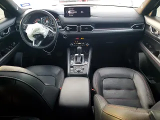 2022 Mazda CX-5 2.5 Turbo with VIN JM3KFBAY7N0647324, listed as a Copart auction lot 88488905 with 37,595 mi miles and Salvage Title. Bid and sale history available at carsss.com. Image 8.