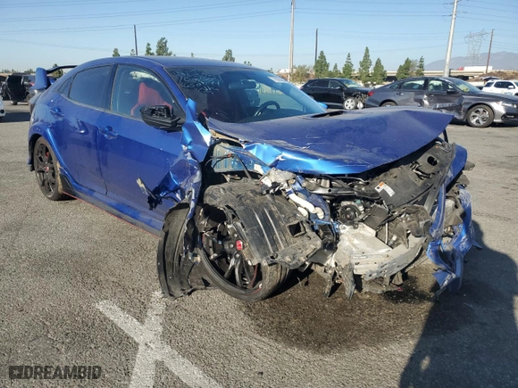 2019 Honda Civic Type R Touring with VIN SHHFK8G75KU205404, listed as a Copart auction lot 77823884 with 50,404 mi miles and Salvage Title. Bid and sale history available at carsss.com. Image 4.
