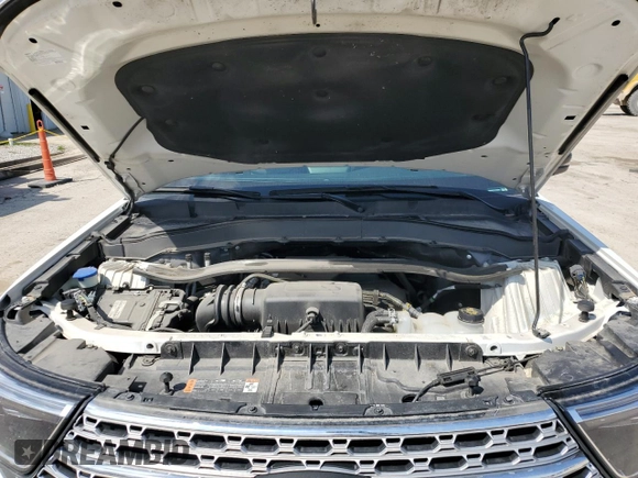 2020 Ford Explorer Limited with VIN 1FMSK8FH5LGC58505, listed as a Copart auction lot 52645825 with 51,222 mi miles and Salvage Title. Bid and sale history available at carsss.com. Image 12.