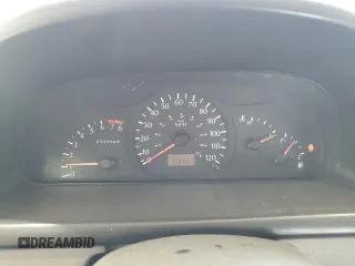 2002 Kia Rio with VIN KNADC123326133077, listed as a Copart auction lot 52427975 with 105,357 mi miles and Salvage Title. Bid and sale history available at carsss.com. Image 9.