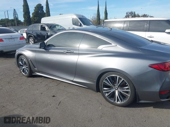 2021 Infiniti Q60 Luxe with VIN JN1EV7KK4MM410526, listed as a IAAI auction lot 41424325 with 59,349 mi miles and . Bid and sale history available at DreamBid. Image 14.