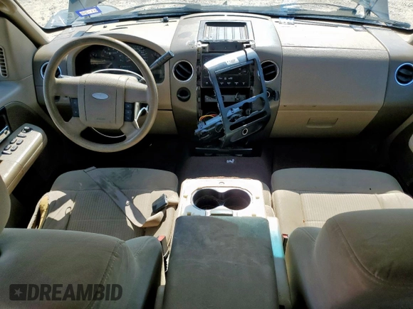 2007 Ford F-150 XLT with VIN 1FTRW12W37KB03263, listed as a Copart auction lot 61087375 with 167,585 mi miles and Salvage title. Bid and sale history available at DreamBid. Image 8.