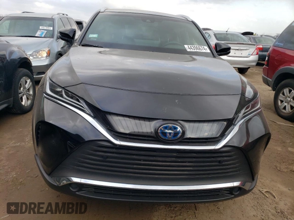 2022 Toyota Venza LE with VIN JTEAAAAH6NJ108969, listed as a Copart auction lot 44396674 with 24,983 mi miles and Salvage Title. Bid and sale history available at carsss.com. Image 5.