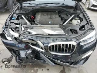 2020 BMW X4 M40i with VIN 5UX2V5C02LLE69520, listed as a Copart auction lot 54485893 with 41,357 mi miles. Bid and sale history available at carsss.com. Image 12.