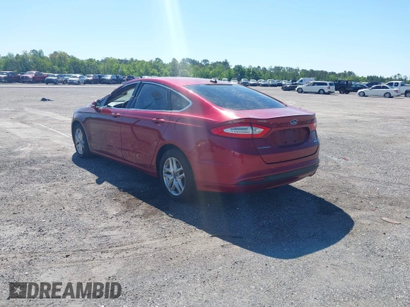 2016 Ford Fusion SE with VIN 3FA6P0HD8GR376622, listed as a IAAI auction lot 41443807 with 125,385 mi miles. Bid and sale history available at carsss.com. Image 3.