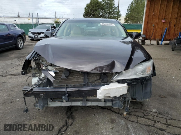 2011 Lexus ES 330 with VIN JTHBK1EG4B2431249, listed as a Copart auction lot 53578855 with 126,565 mi miles and Salvage Title. Bid and sale history available at DreamBid. Image 5.