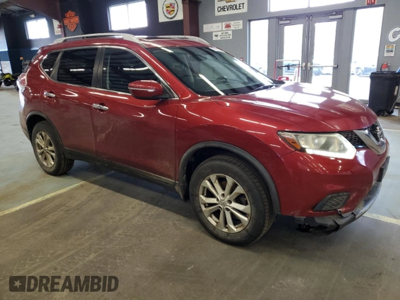 2014 Nissan Rogue SL with VIN 5N1AT2MVXEC785836, listed as a Copart auction lot 87171264 with 106,492 mi miles and Salvage Title. Bid and sale history available at carsss.com. Image 4.