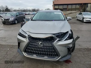 2022 Lexus NX with VIN 2T2AKCEZ2NC002882, listed as a Copart auction lot 43757475 with 48,299 mi miles and Salvage Title. Bid and sale history available at carsss.com. Image 5.