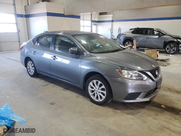 2018 Nissan Sentra SV with VIN 3N1AB7AP9JL631419, listed as a Copart auction lot 52361515 with 124,815 mi miles and Clean Title. Bid and sale history available at carsss.com. Image 4.