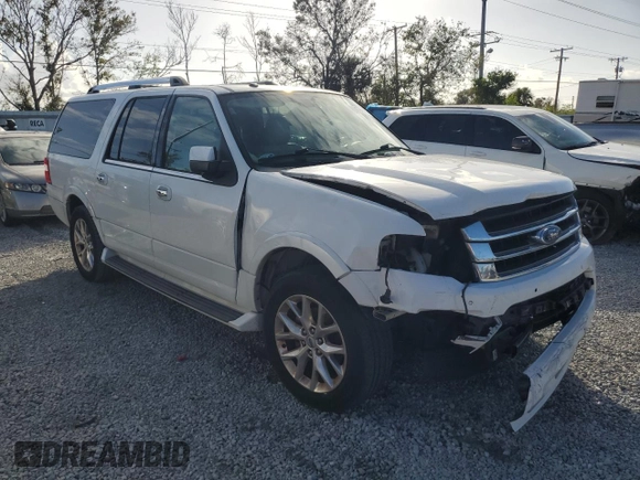 2015 Ford Expedition Max Limited with VIN 1FMJK1KT7FEF07240, listed as a Copart auction lot 84794434 with 191,534 mi miles and Clean Title. Bid and sale history available at carsss.com. Image 4.