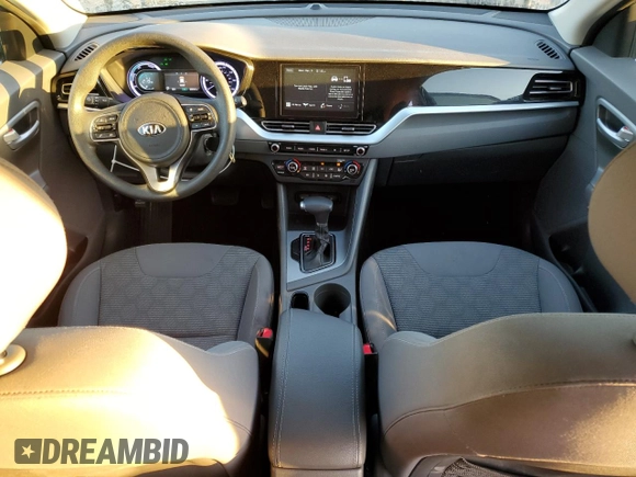 2020 Kia Niro LX with VIN KNDCB3LC2L5423281, listed as a Copart auction lot 79555113 with 60,054 mi miles and Salvage Title. Bid and sale history available at carsss.com. Image 8.