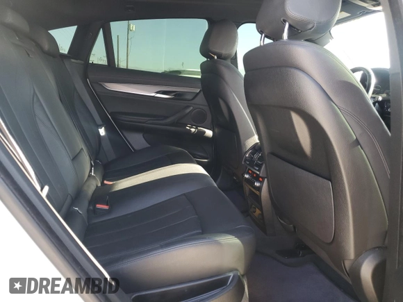 2017 BMW X6 sDrive35i with VIN 5UXKU0C50H0F99774, listed as a Copart auction lot 79570354 with 56,086 mi miles and Salvage Title. Bid and sale history available at carsss.com. Image 11.