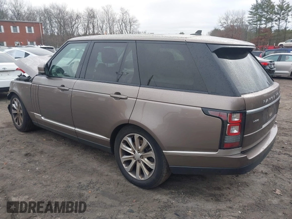 2015 Land Rover Range Rover HSE z VIN SALGS2VF4FA220237, wystawiony jako IAAI lot #41087301 z przebiegiem 110 309 mil mil oraz . Historia ofert i sprzedaży dostępna na DreamBid. Obrazek 3.