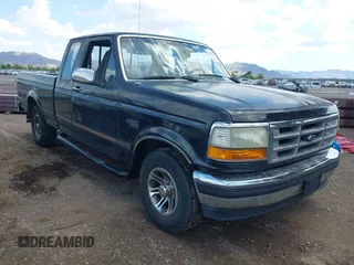 1995 Ford F-150 z VIN 1FTEX15N9SKB24299, wystawiony jako IAAI lot #42436079 z przebiegiem Nie podano mil oraz . Historia ofert i sprzedaży dostępna na DreamBid. Obrazek 1.