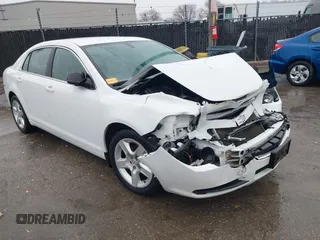 2012 Chevrolet Malibu 1LS with VIN 1G1ZB5E03CF242802, listed as a IAAI auction lot 38905218 with 203,138 mi miles and . Bid and sale history available at DreamBid. Image 1.
