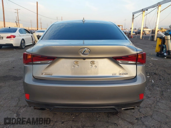 2017 Lexus IS with VIN JTHBA1D23H5056020, listed as a IAAI auction lot 41013926 with 132,315 mi miles. Bid and sale history available at carsss.com. Image 17.