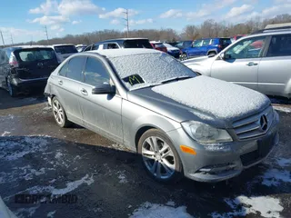 2012 Mercedes-Benz C-Class C 300 Sport with VIN WDDGF8BBXCA669360, listed as a IAAI auction lot 41287257 with 102,309 mi miles. Bid and sale history available at carsss.com. Image 1.