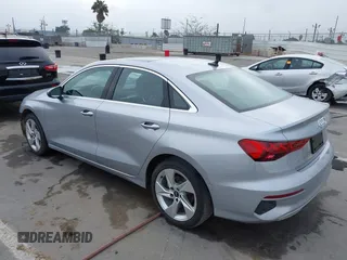 2023 Audi A3 Premium z VIN WAUAUDGY0PA143172, wystawiony jako IAAI lot #41881398 z przebiegiem 18 754 mil mil oraz . Historia ofert i sprzedaży dostępna na DreamBid. Obrazek 3.