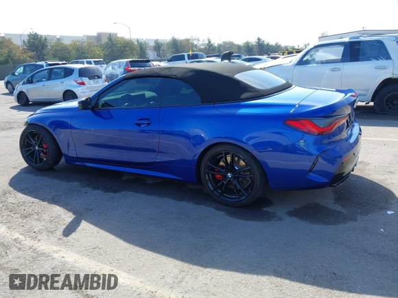 2024 BMW 4 Series M440i with VIN WBA53AT0XRCP39898, listed as a IAAI auction lot 41583884 with 2,212 mi miles and . Bid and sale history available at carsss.com. Image 15.