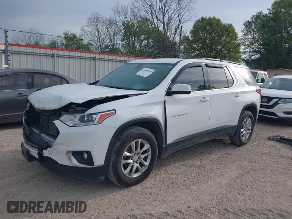 2019 Chevrolet Traverse LT Cloth with VIN 1GNERGKW1KJ193902, listed as a IAAI auction lot 41900901 with 131,672 mi miles and . Bid and sale history available at DreamBid. Image 18.