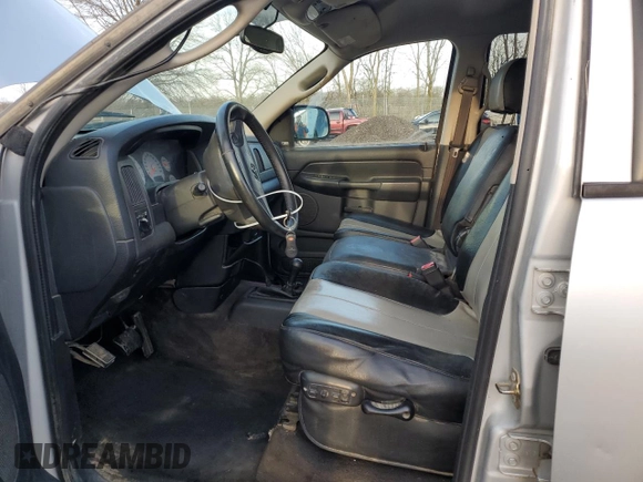 2003 Dodge 1500 ST with VIN 1D7HU18D63S372834, listed as a Copart auction lot 47431255 with 204,843 mi miles and Salvage Title. Bid and sale history available at DreamBid. Image 7.