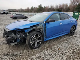 2021 Nissan Sentra SR with VIN 3N1AB8DV5MY268169, listed as a Copart auction lot 84290154 with 41,119 mi miles and Salvage Title. Bid and sale history available at DreamBid. Image 1.