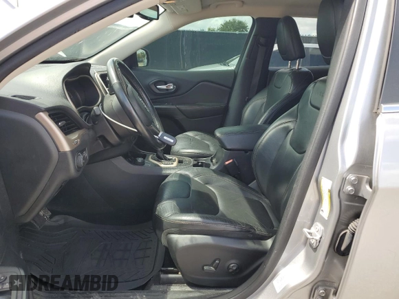 2016 Jeep Cherokee Limited with VIN 1C4PJMDB5GW244734, listed as a Copart auction lot 64608765 with 166,953 mi miles and Salvage title. Bid and sale history available at DreamBid. Image 7.