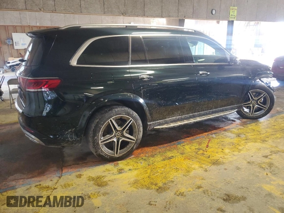 2023 Mercedes-Benz GLS 450 with VIN 4JGFF5KE3PA912751, listed as a Copart auction lot 88219355 with 41,273 mi miles and Salvage Title. Bid and sale history available at DreamBid. Image 3.