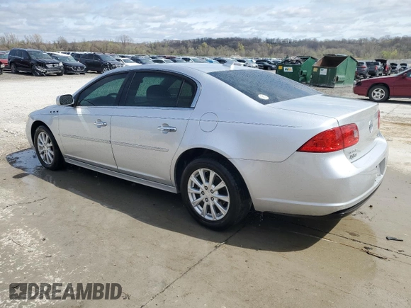2010 Buick Lucerne CXL with VIN 1G4HC5E17AU102507, listed as a Copart auction lot 51135355 with 137,356 mi miles and Salvage Title. Bid and sale history available at DreamBid. Image 2.
