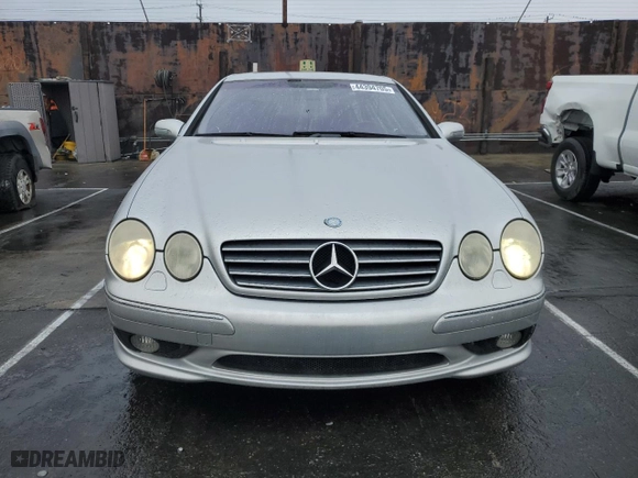 2002 Mercedes-Benz CL-Class AMG with VIN WDBPJ73J52A024668, listed as a Copart auction lot 44394705 with 0 mi miles and Clean Title. Bid and sale history available at carsss.com. Image 5.
