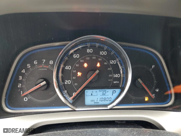 2015 Toyota RAV4 Limited with VIN JTMDFREV8FD122518, listed as a Copart auction lot 53871675 with 110,800 mi miles and Salvage Title. Bid and sale history available at carsss.com. Image 9.